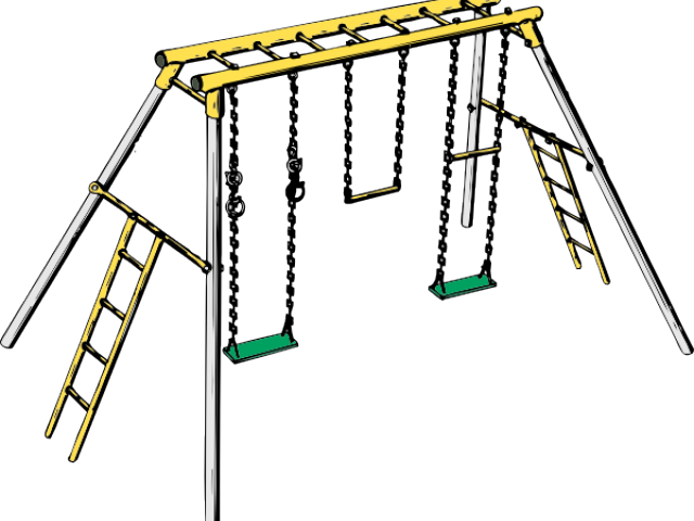 Swing Clipart Clip Art - Playground Clip Art - Png Download (640x480), Png Download