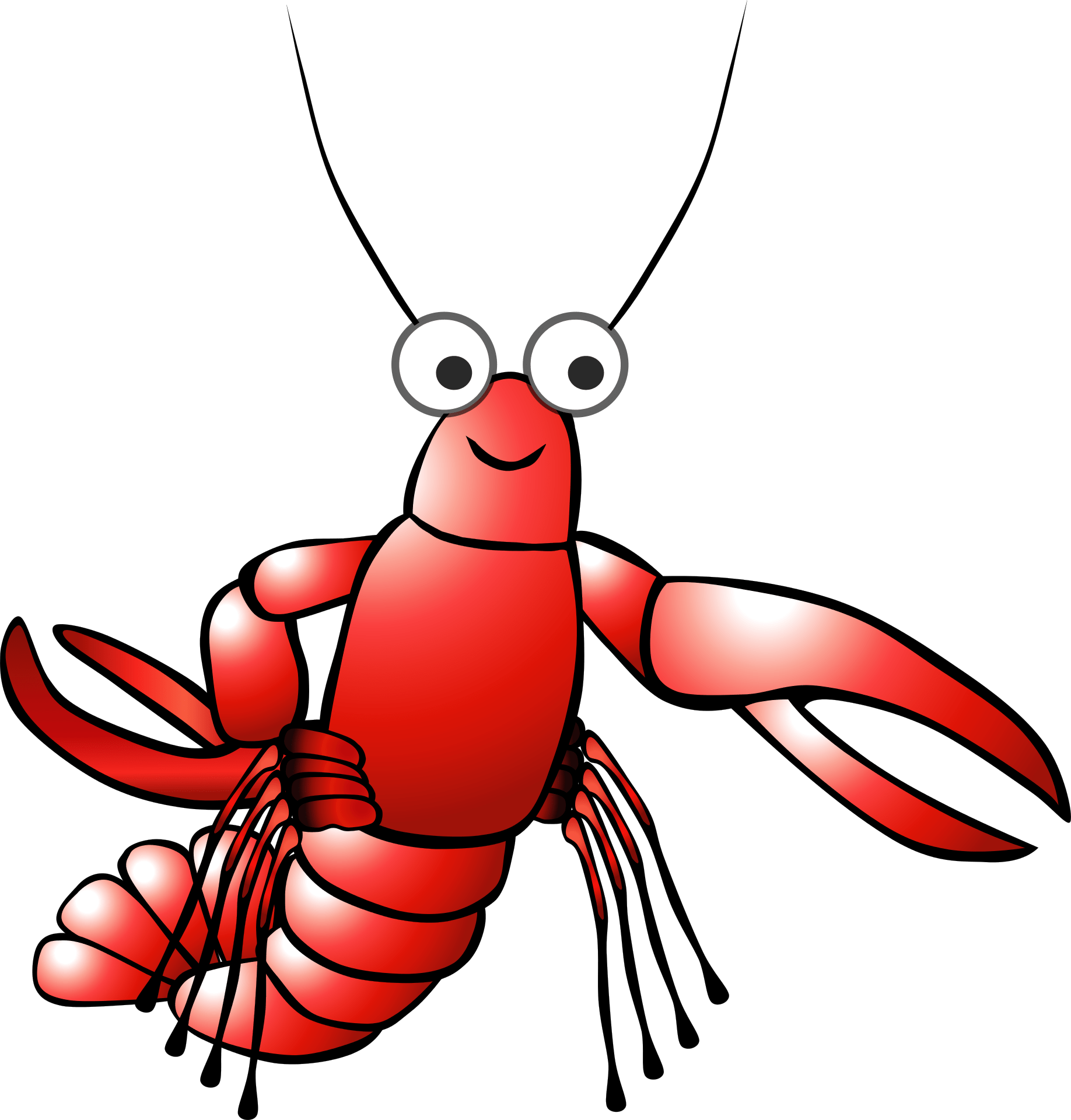 Lobster Crayfish As Food Shrimp Decapoda Seafood - Lobster Clipart - Png Download (718x750), Png Download