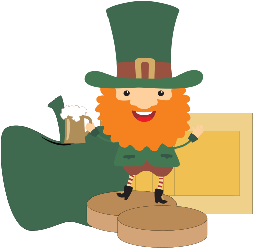 Shamrock Bites Clipart (1920x500), Png Download