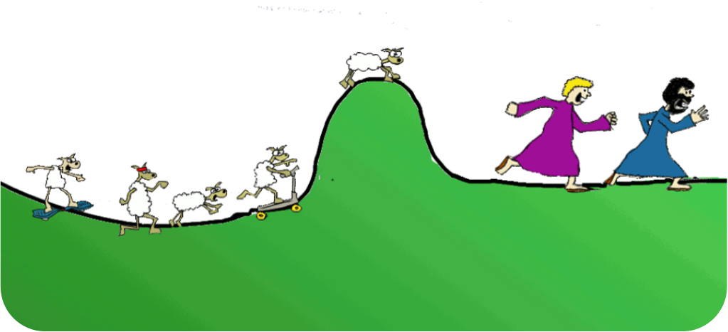 Help The Shepherds Find Baby Jesus Clipart (1023x467), Png Download