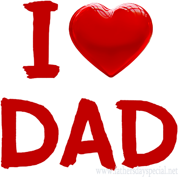 Happy Fathers Day Pictures, Love You Very Much, Great Clipart (640x618), Png Download