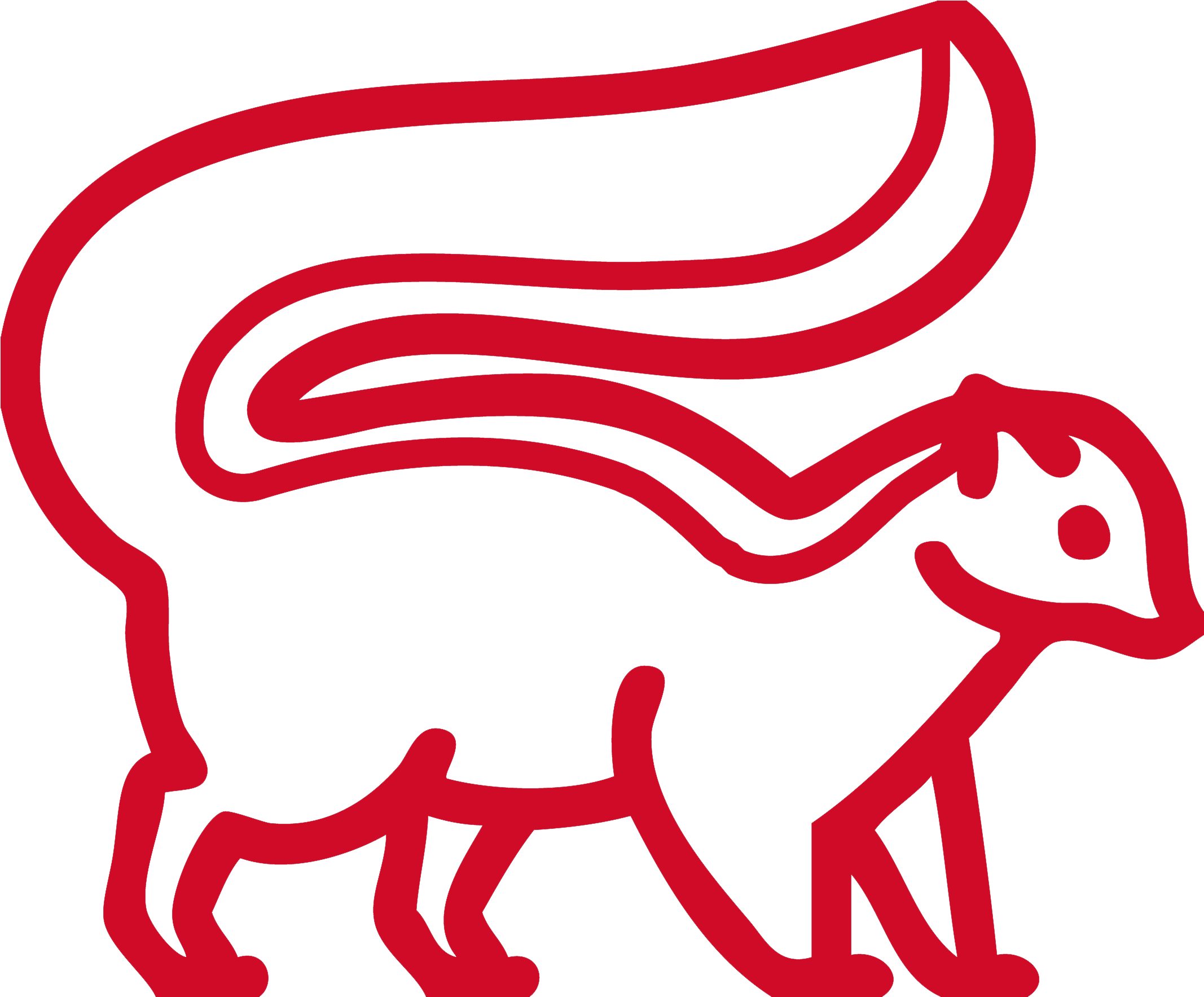 Skunks Clipart (2250x1766), Png Download