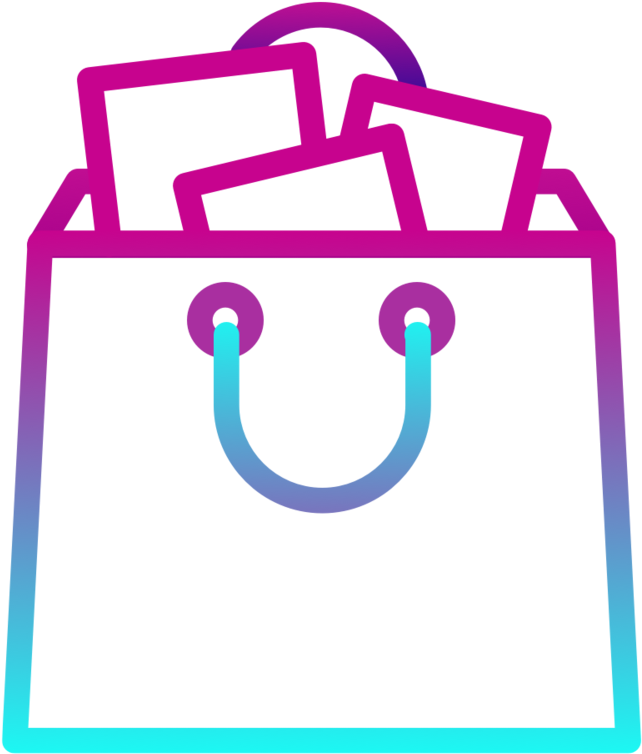 Shopping Bags Clip Art - Png Download (1000x1000), Png Download