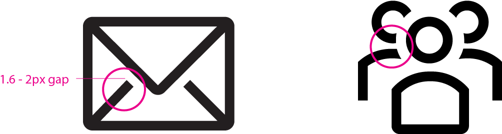 Icons Come In Different Shapes And Sizes Clipart (1198x392), Png Download