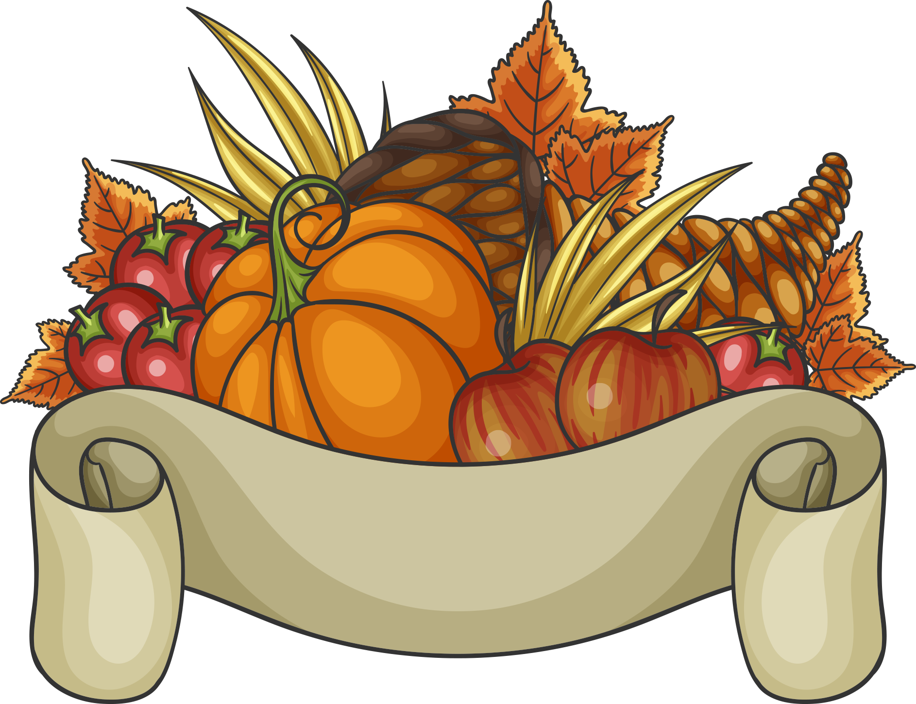 Wedding Thai Pongal Pumpkin Day Paper With Clipart (1886x1450), Png Download