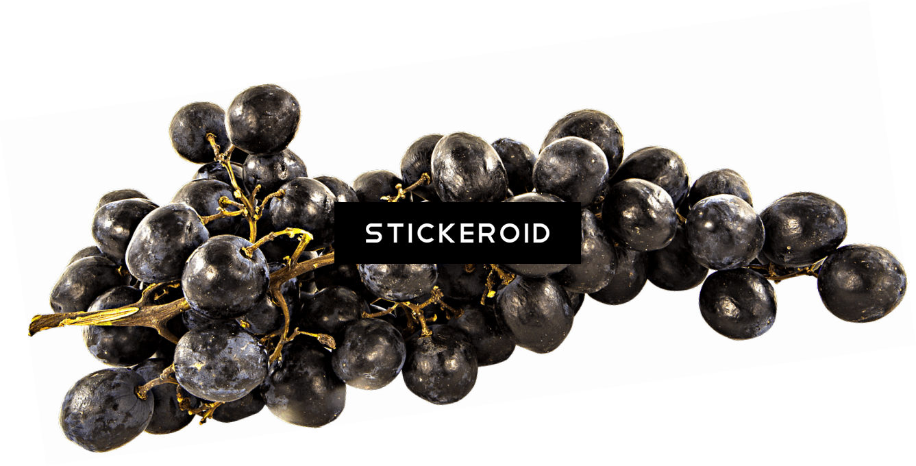 Grape Clipart (1337x680), Png Download