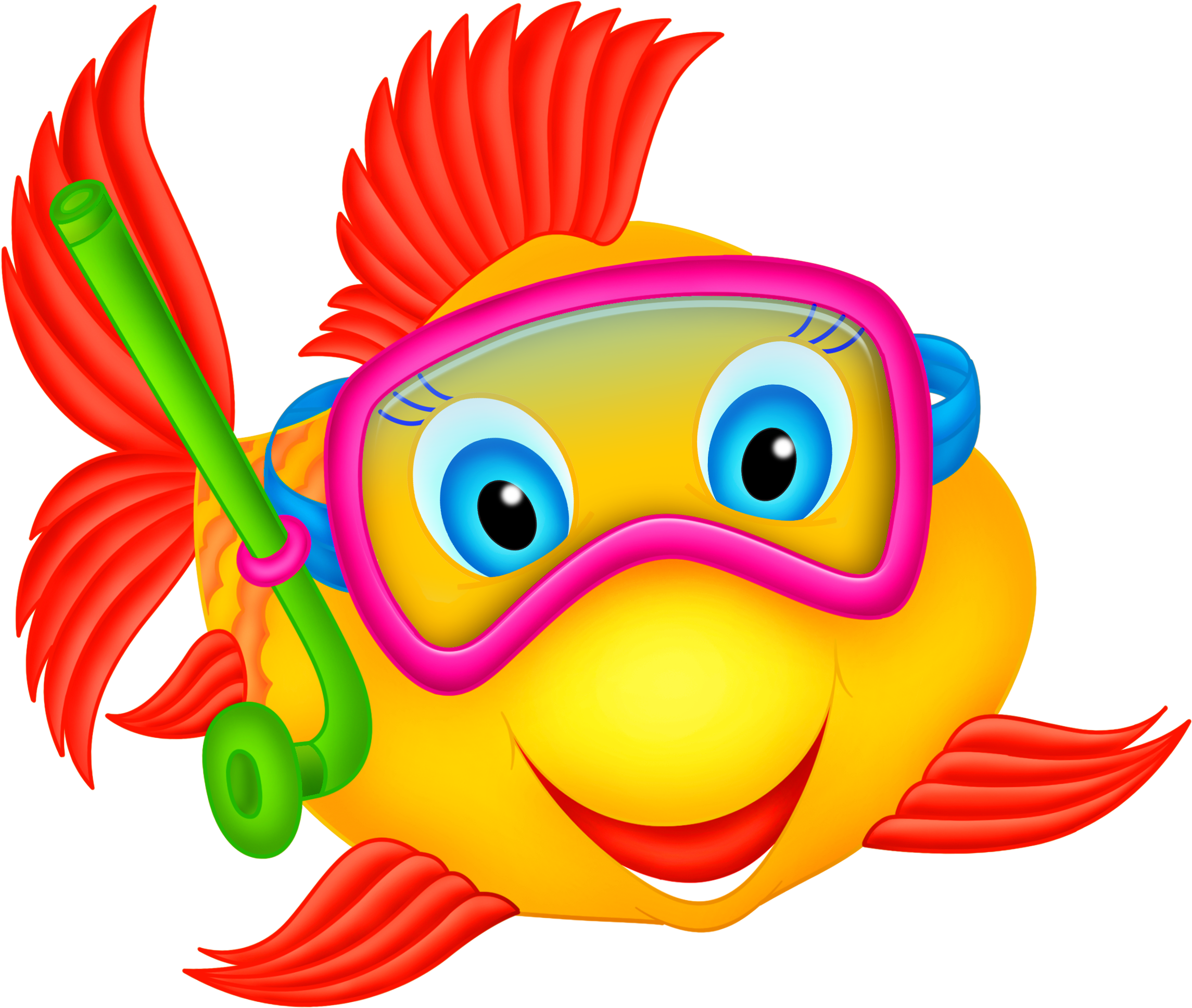 Раскраски Морские Обитатели Clipart (2362x2091), Png Download