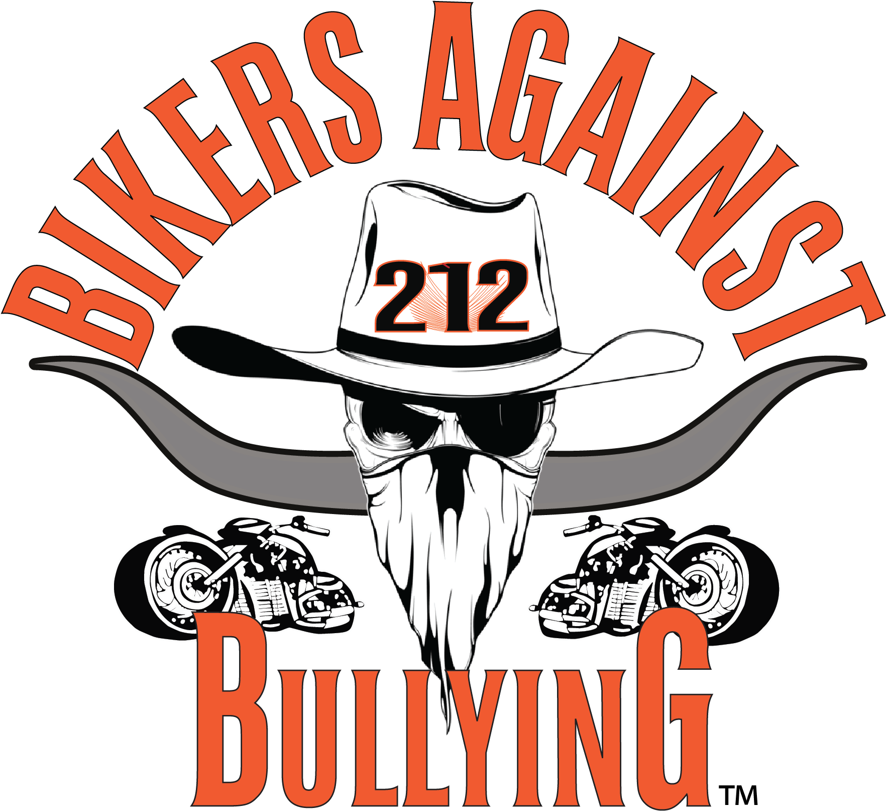 Bikers Against Bullying Clipart (1972x1850), Png Download