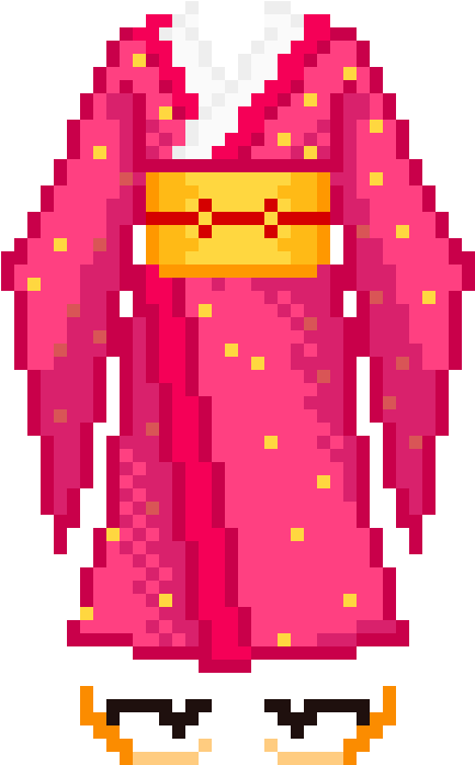 Kimono Outfit Clipart (1200x1200), Png Download