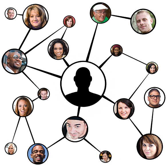 Social Media Following Clipart (600x600), Png Download