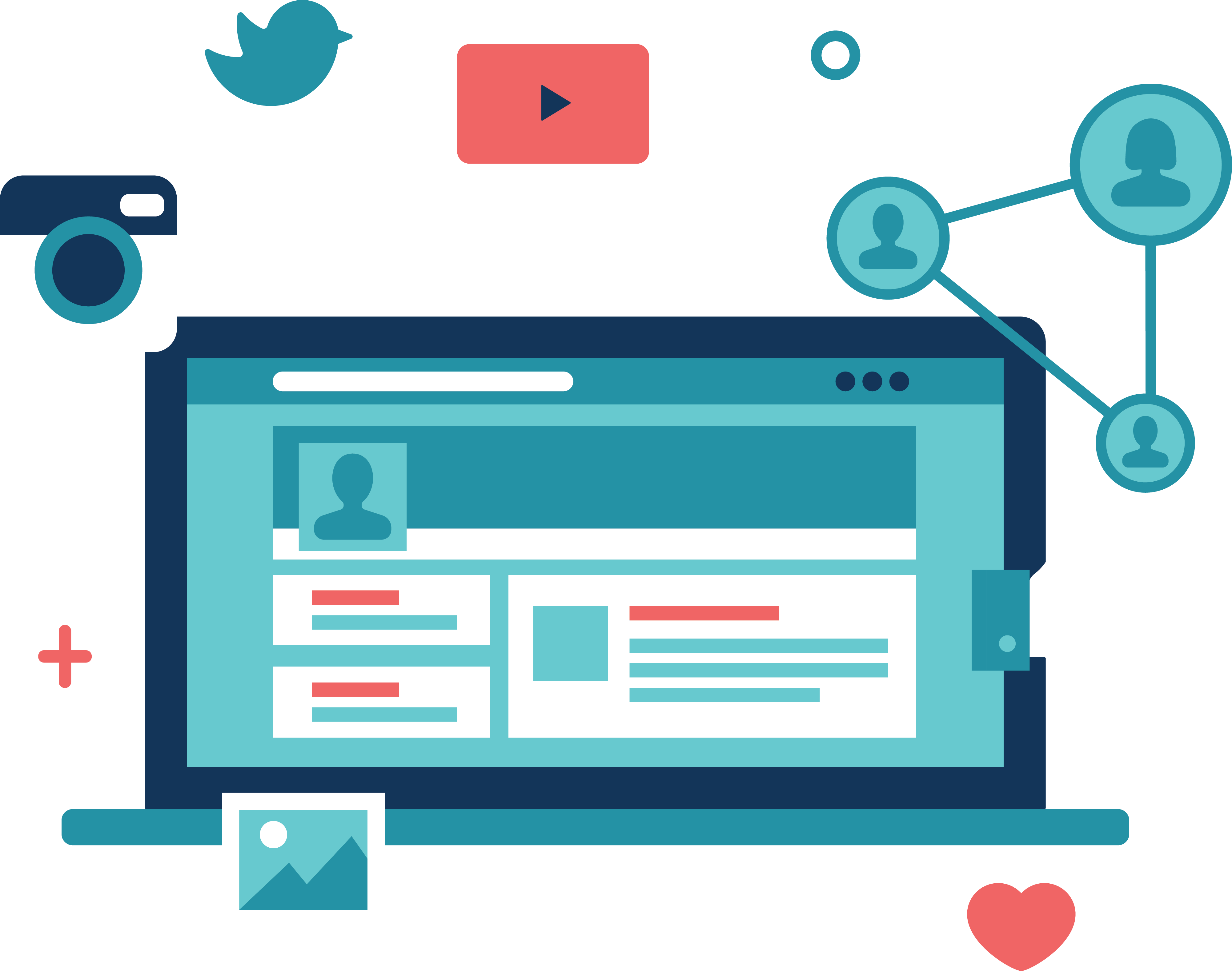 Social Media Marketing Morris Digital Augusta Ga Clipart (4003x3157), Png Download