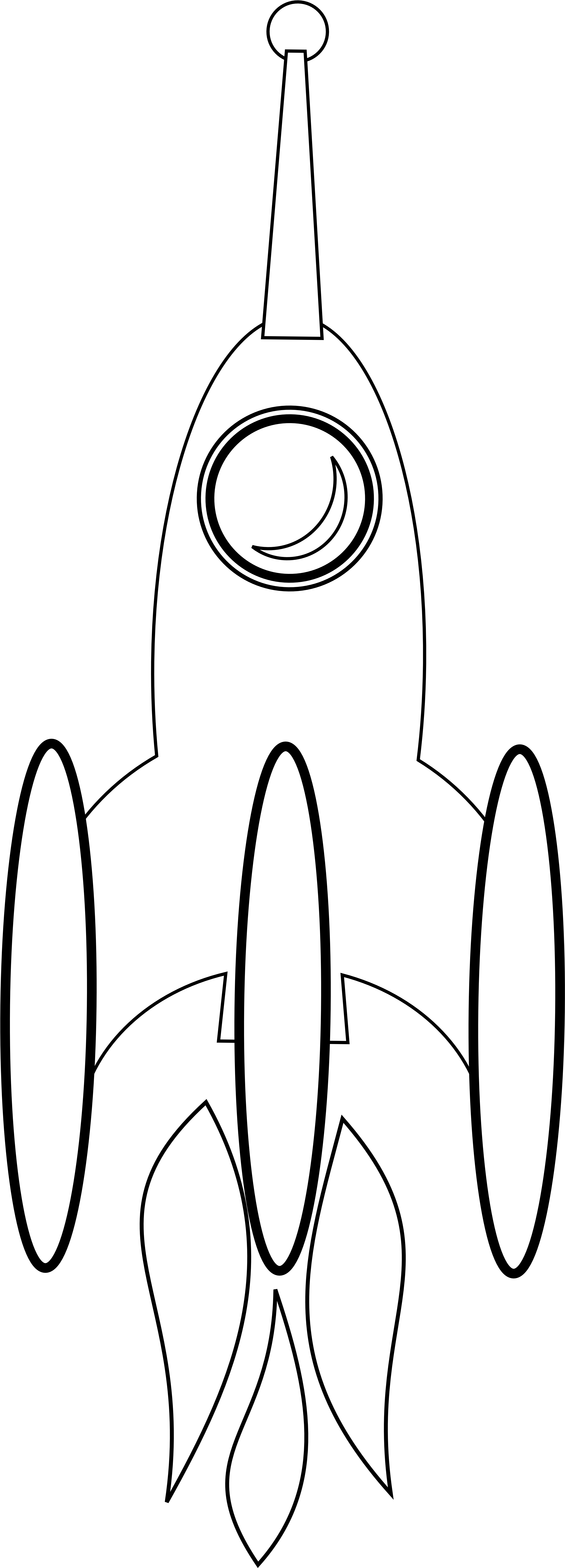 Dweeb 3 Booster Rocket Clipart Panda Free Clipart Images - Png Download (3333x9224), Png Download
