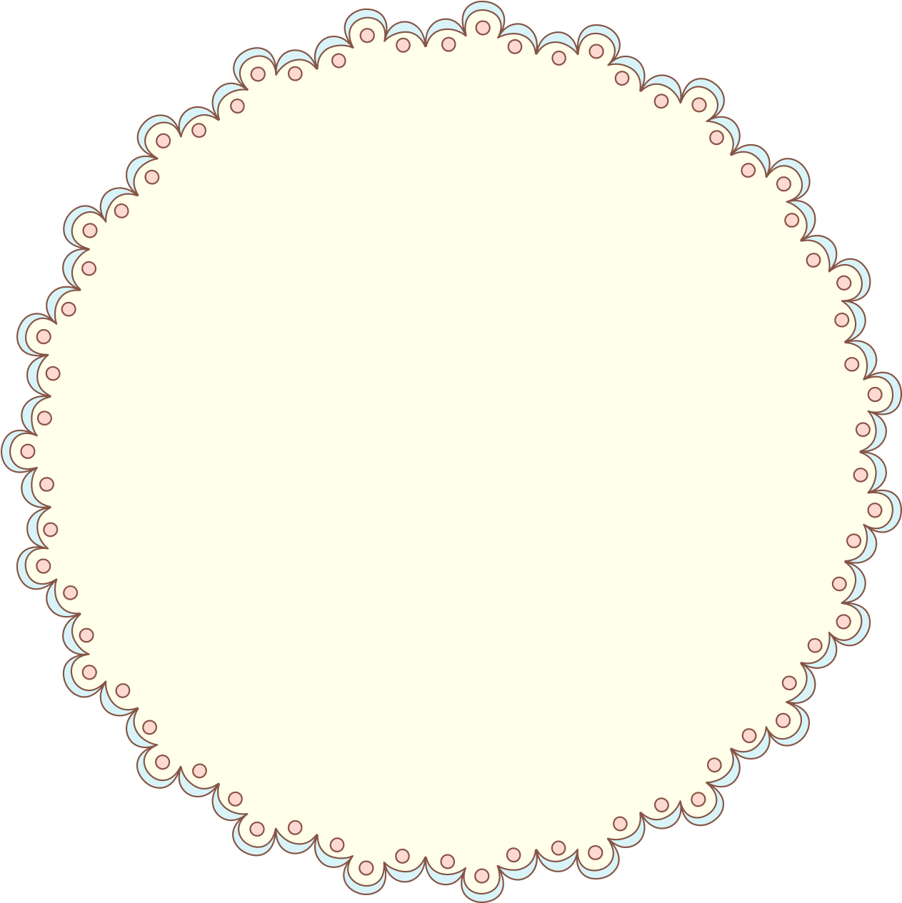 Free Doily Clipart & Designer Resources - Png Download (1272x1275), Png Download