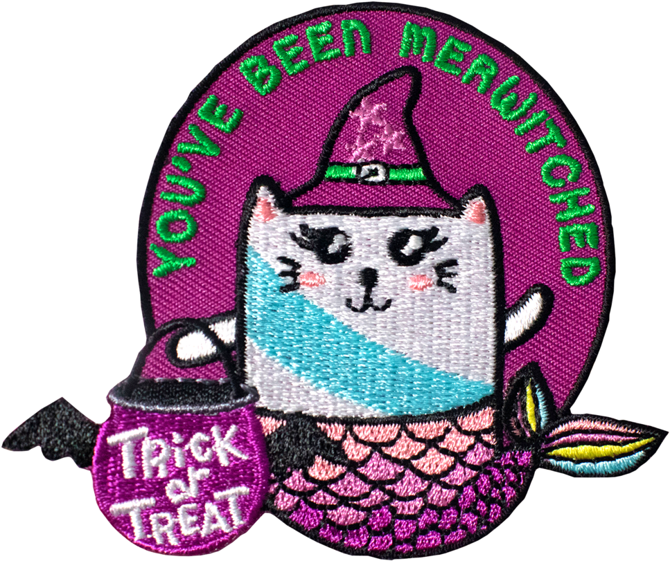 Halloween's You've Been Merwitched Pay It Forward Patch Clipart (1024x1024), Png Download