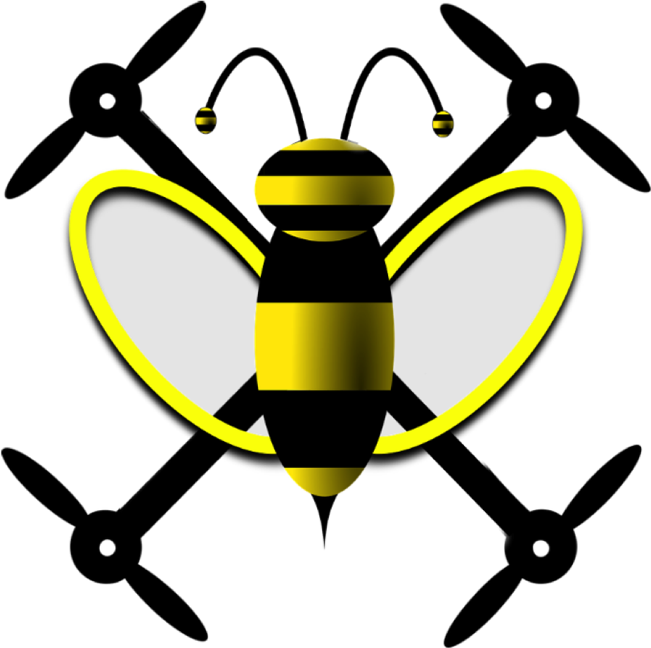 Honey Clipart Drone Bee - Png Download (1013x984), Png Download