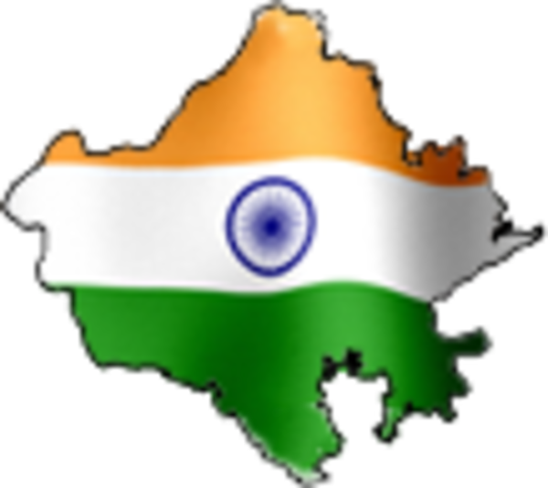 Rajasthan Map By Akram Khan Image Clipart (600x534), Png Download