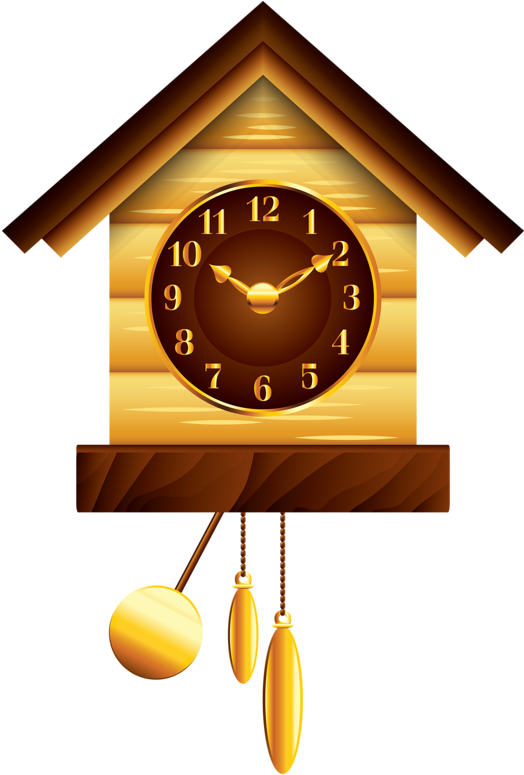 Wall Clocks With Pendulum Clipart (534x800), Png Download