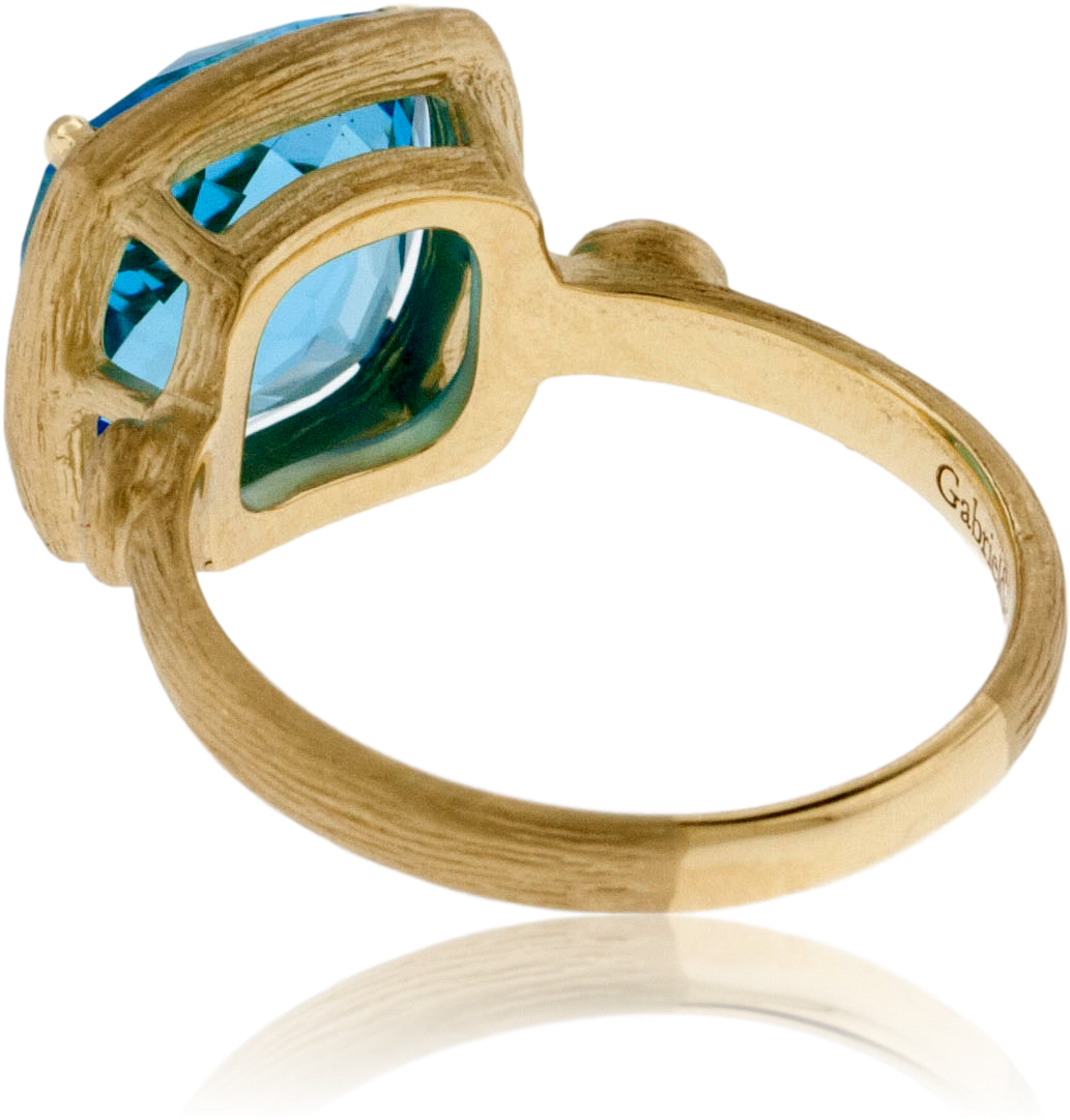 Blue Topaz Textured Style Ring Clipart (1232x1231), Png Download