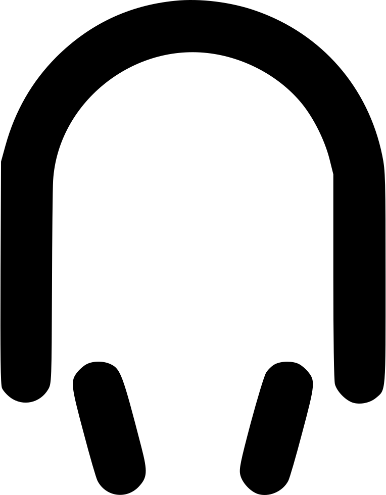 Headphones Headset Music Songs Audio Listen Comments Clipart (764x980), Png Download