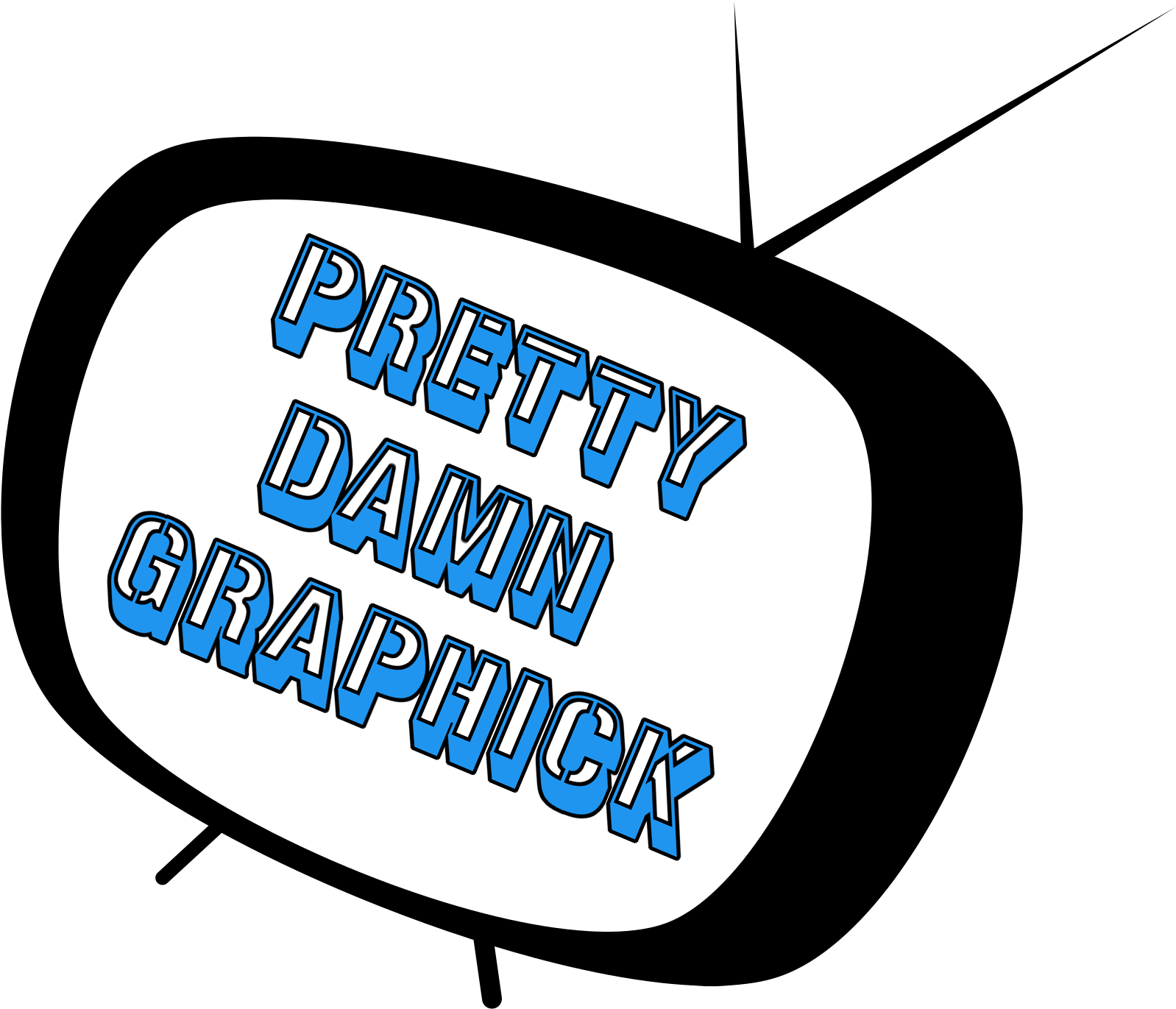 Prettydamngraphick Interrupts The Regularly Scheduled Clipart (2000x1553), Png Download
