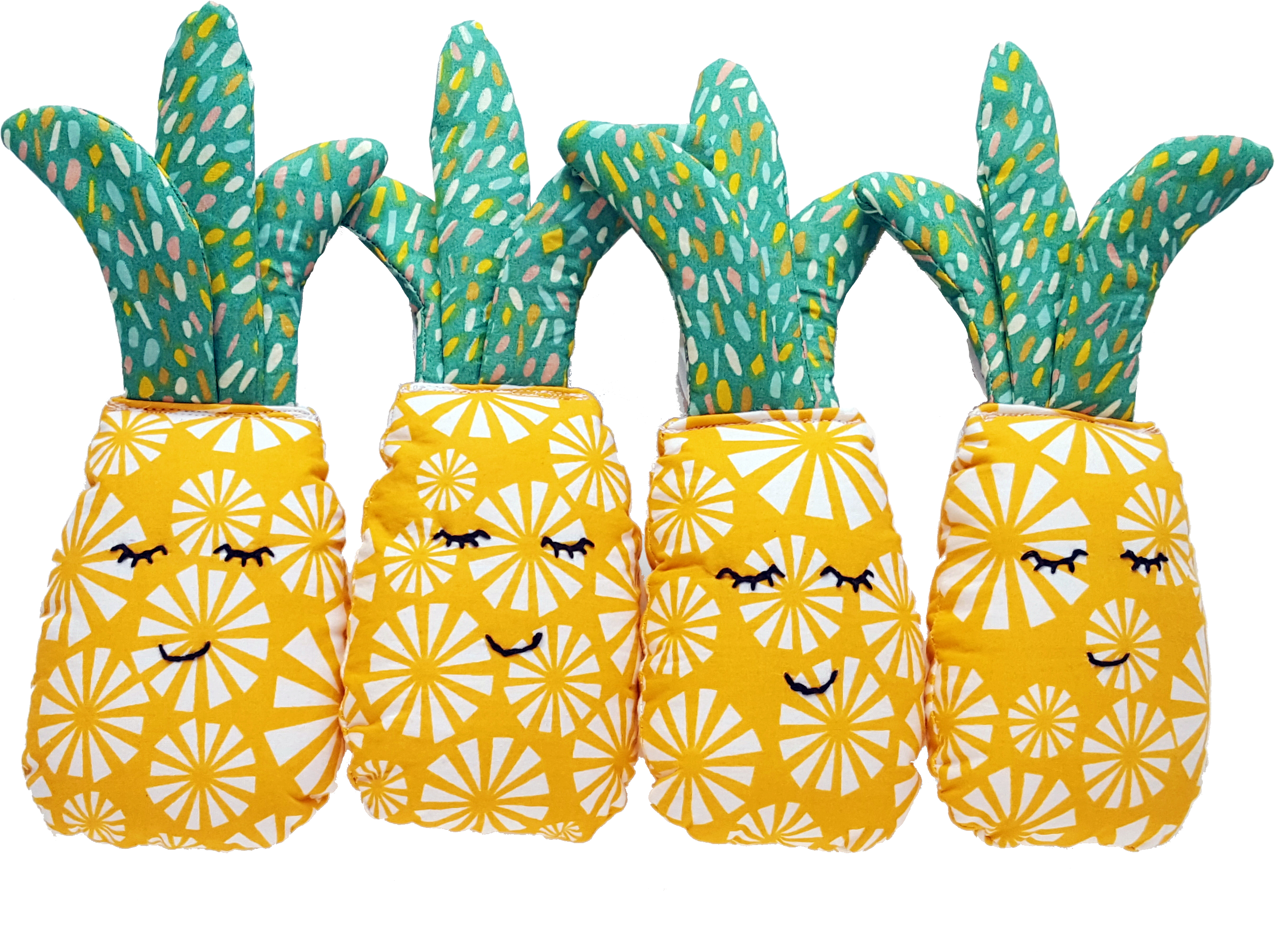 Pineapple Soft Toy Clipart (2988x2988), Png Download