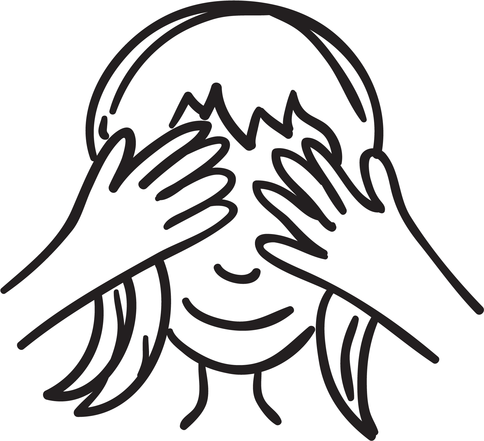 One Hundred Toys Peekaboo Clipart (2048x2048), Png Download