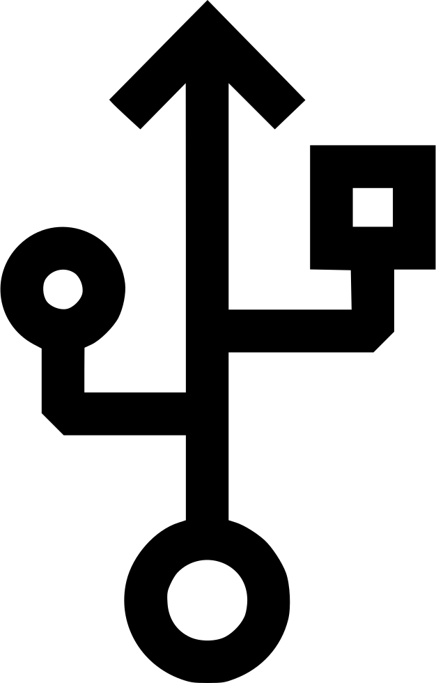 Usb Sign Port Storage Flash Drive Usbport Comments Clipart (626x980), Png Download