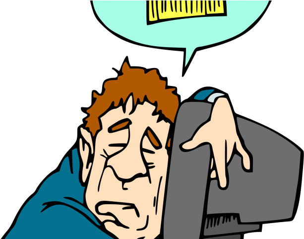 Tired Clipart Sleeplessness - Png Download (640x480), Png Download