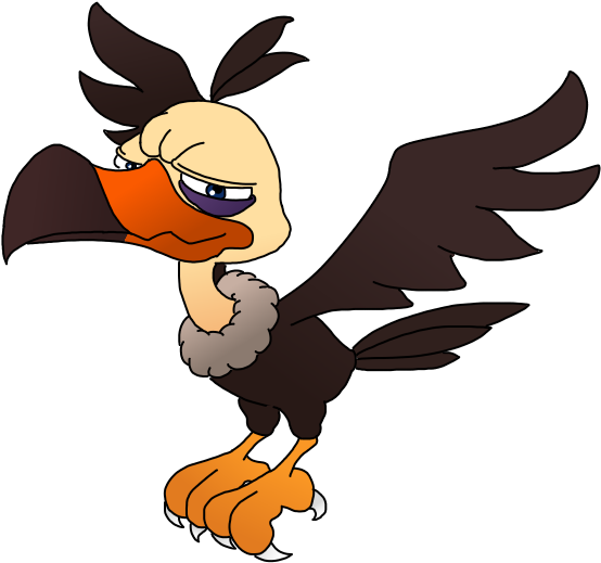 Condor Drawing Clip Art - Png Download (600x550), Png Download