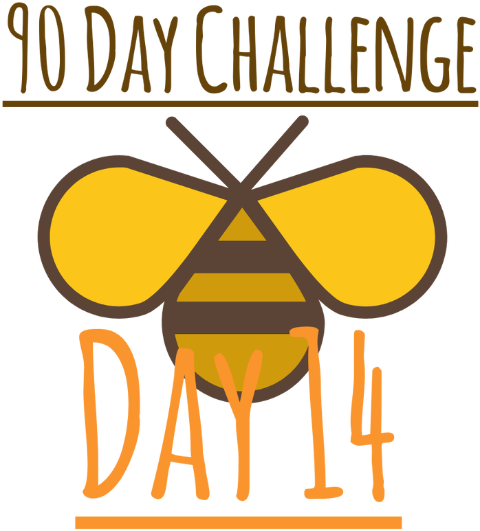 Today Officially Marks The Two Week Point In My 90 Clipart (899x899), Png Download