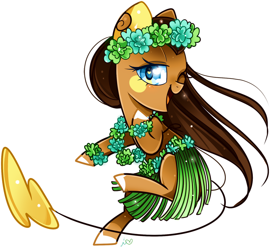 1422125 Alolan Raichu Artist Ipun Clothes Earth Pony Clipart (1000x1017), Png Download