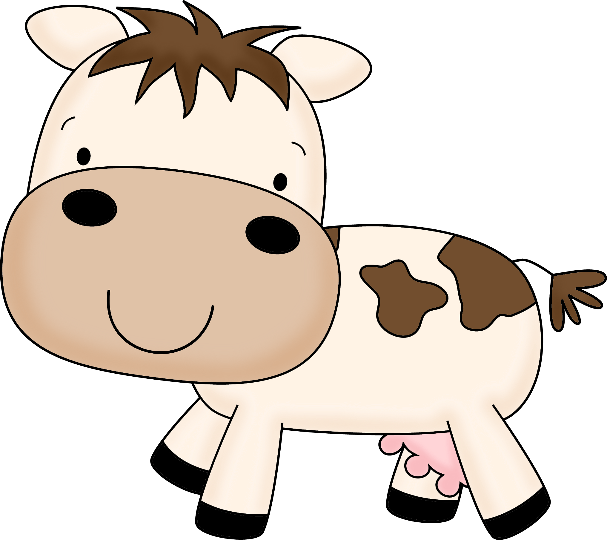 Minecraft Cow Clipart - Png Download (2033x1808), Png Download