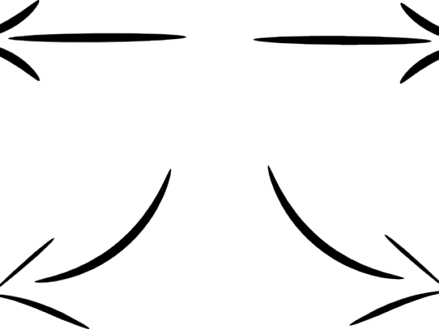 Drawn Arrow Pencil Clipart (640x480), Png Download