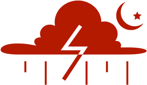 Thunderstorm Clipart (750x750), Png Download