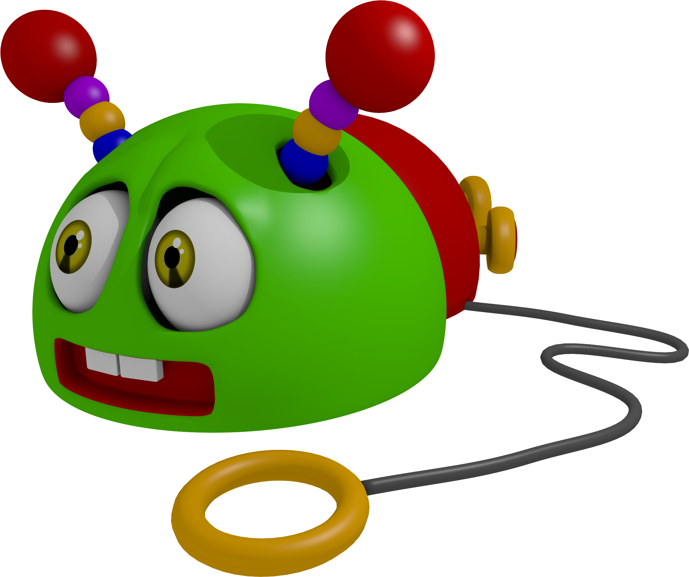 Artworkgreen Toy Caterpillar 3d Model Clipart (2500x2500), Png Download
