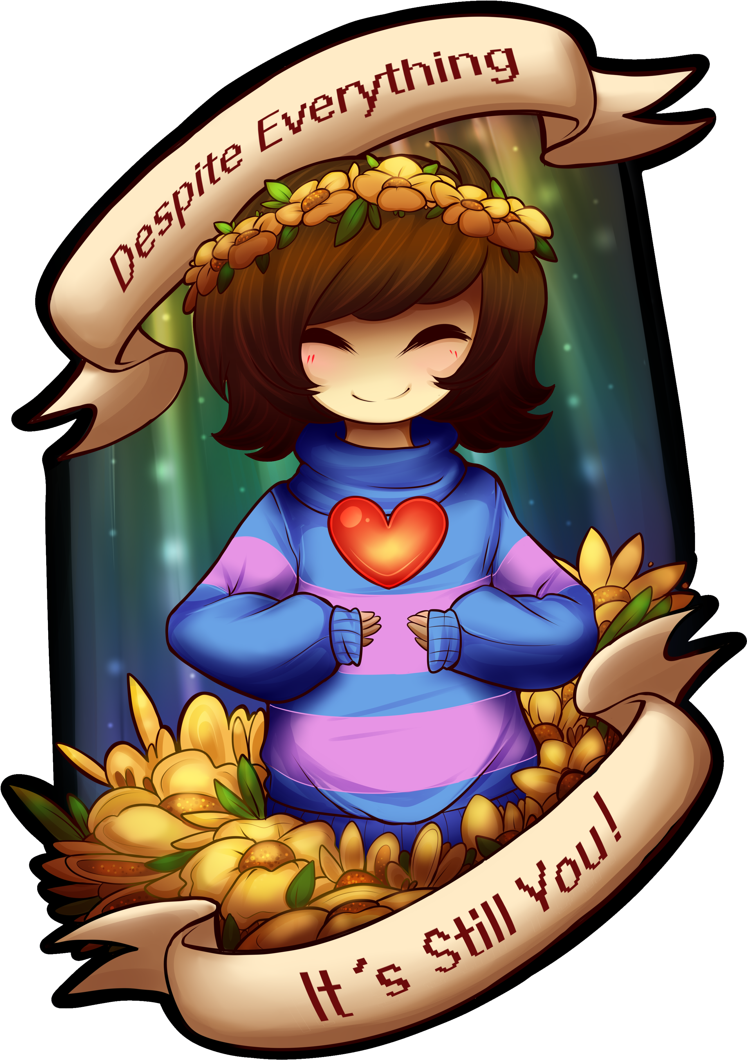 Undertale Bundle Merch Pack/ Single Badges/ Single Clipart (2894x4093), Png Download