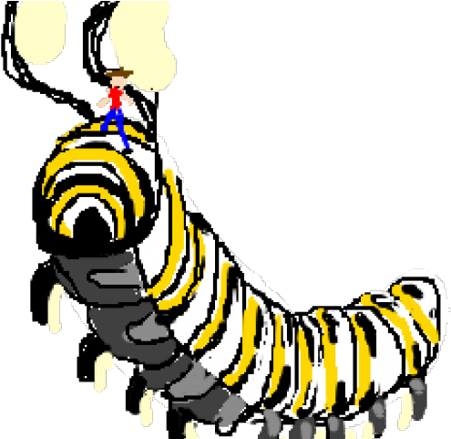 Caterpillar Clipart Ride - Png Download (640x480), Png Download