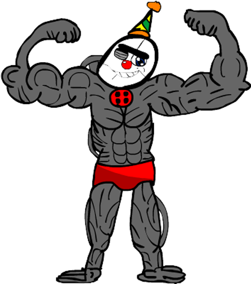 Carrot Clipart Muscular - Png Download (566x580), Png Download