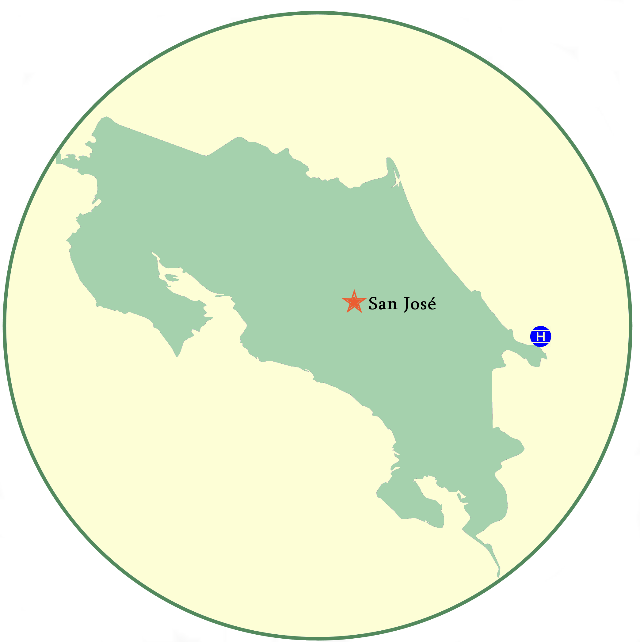 El Arbol, Costa Rica Clipart (2088x2095), Png Download