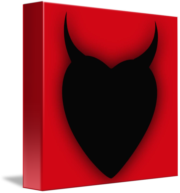 Black Devil Horns Png Clipart (606x650), Png Download