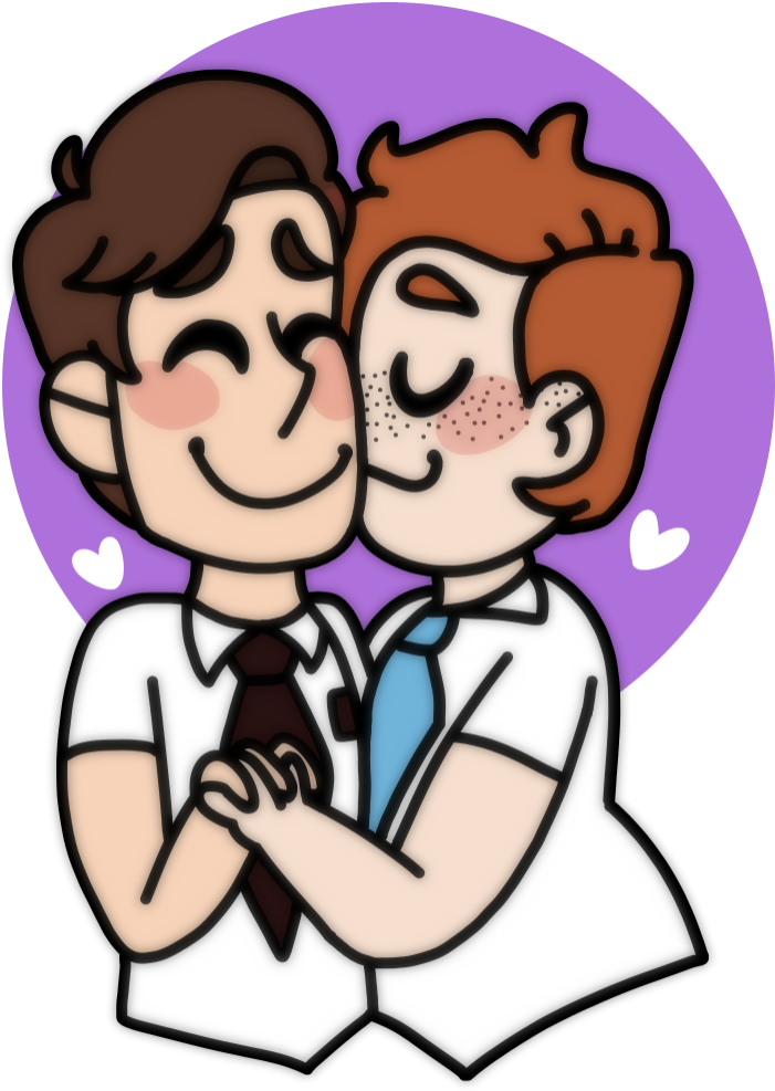 Here's My @bom-events Secret Santa Gift For @lesbianmezzo Clipart (862x1102), Png Download