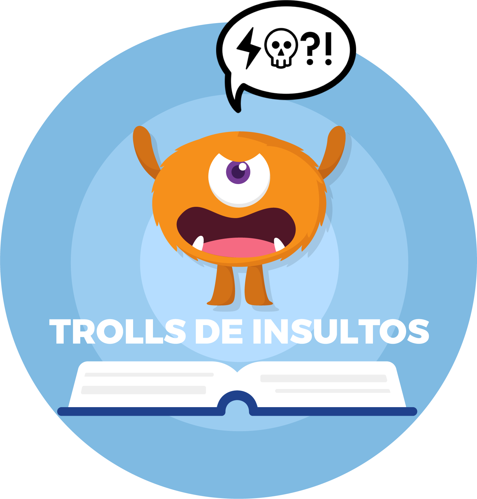 Trolls De Insultos Clipart (1609x1684), Png Download