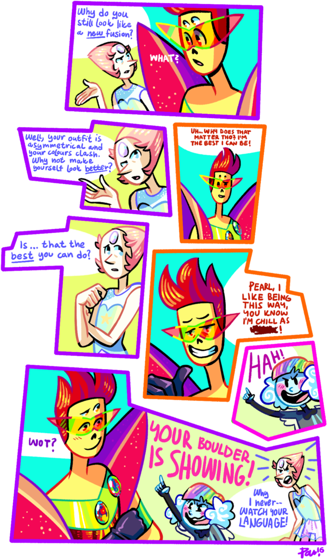 Boulder Curses Often Clipart (692x1155), Png Download