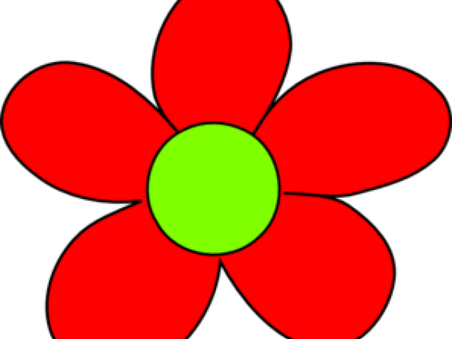Red Flower Clipart Scooby Doo - Png Download (640x480), Png Download