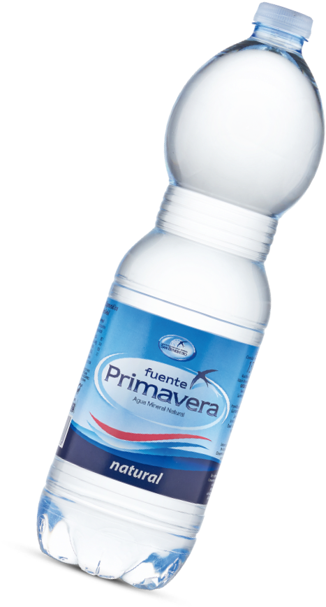 Fuente Primavera Bottle Fuente Primavera Bottle Clipart (580x868), Png Download