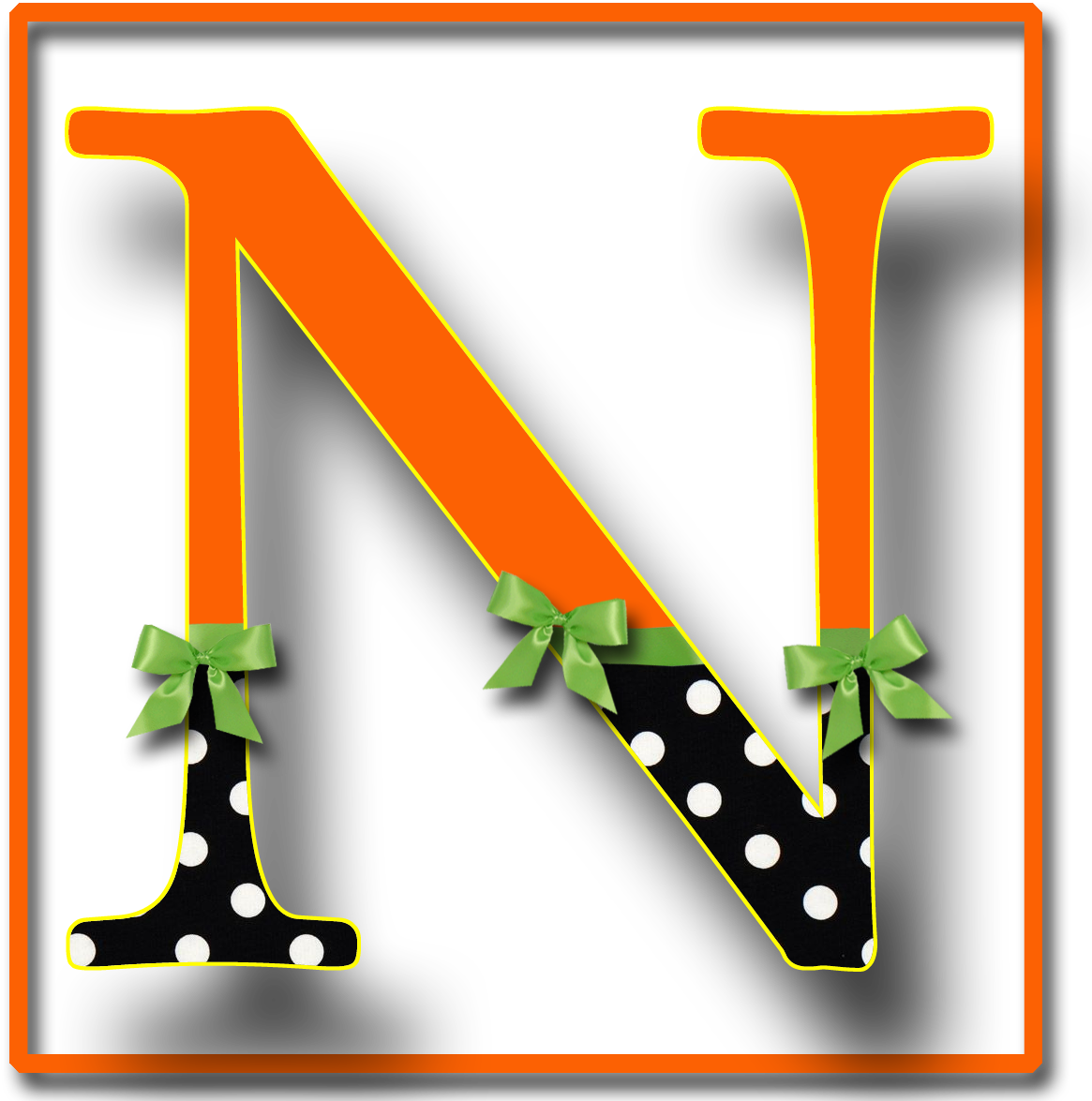 Halloween Monogram Clipart - Png Download (1200x1200), Png Download