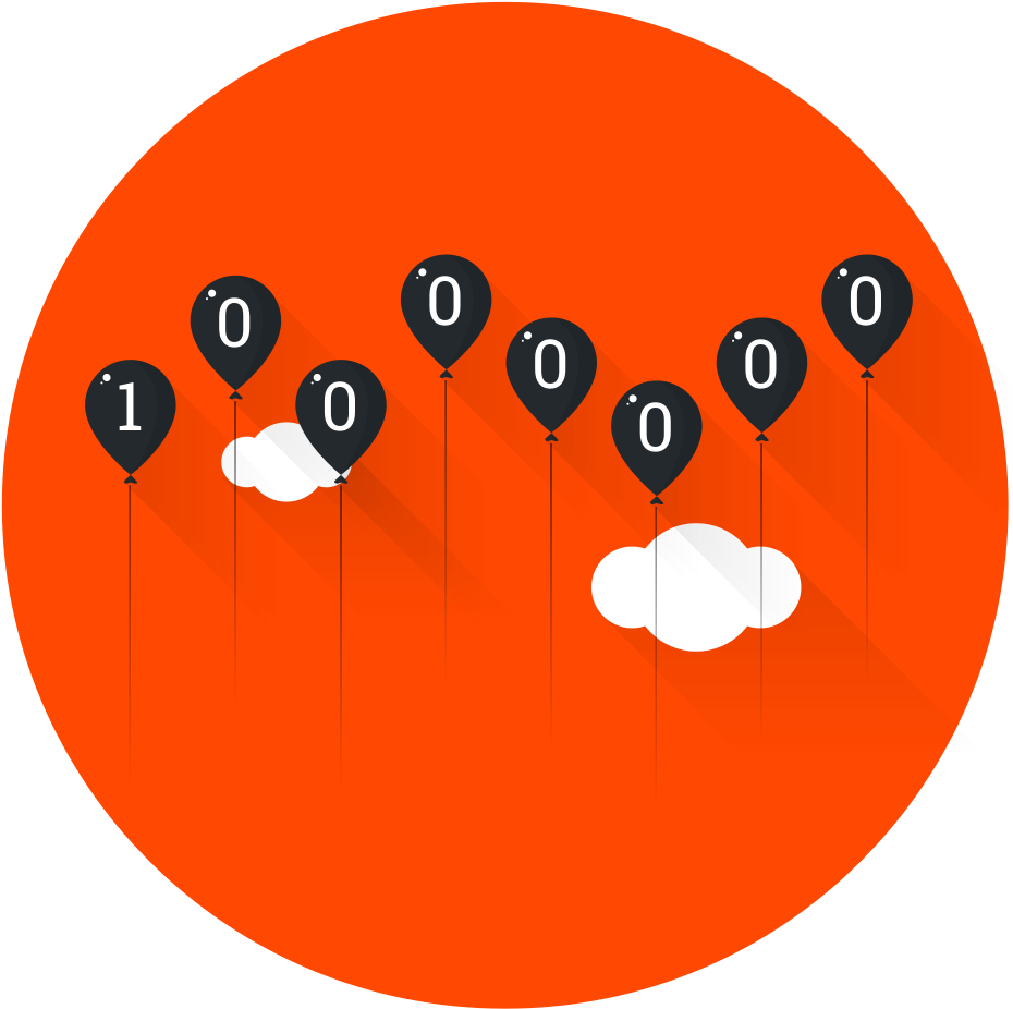 10 Million Emails Processed Clipart (1024x960), Png Download