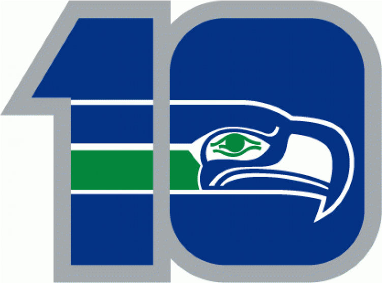 Seattle Seahawks Iron Ons Clipart (750x930), Png Download