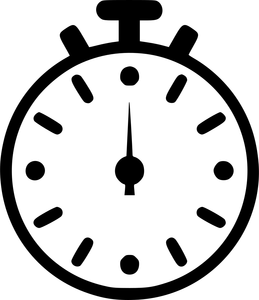 Timer Time Count Watch Comments Clipart (846x980), Png Download