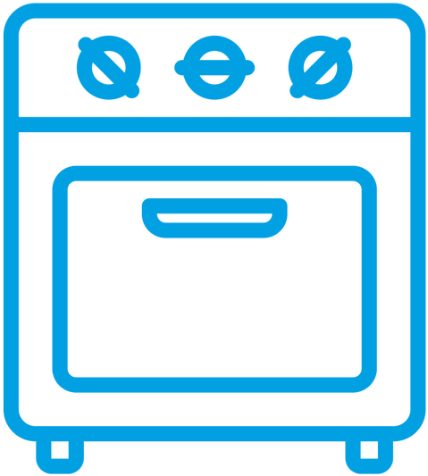 Oven Clipart Clean Oven - Png Download (800x800), Png Download